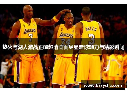 热火与湖人激战正酣超清画面尽显篮球魅力与精彩瞬间